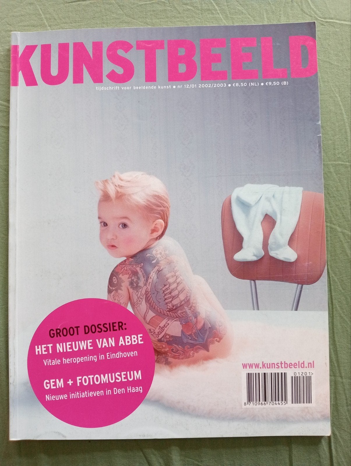 Kunstbeeld Tijdschrift nr 12/01 2002/2003 - Redelijke Staat, Ophalen of Verzenden, Gelezen