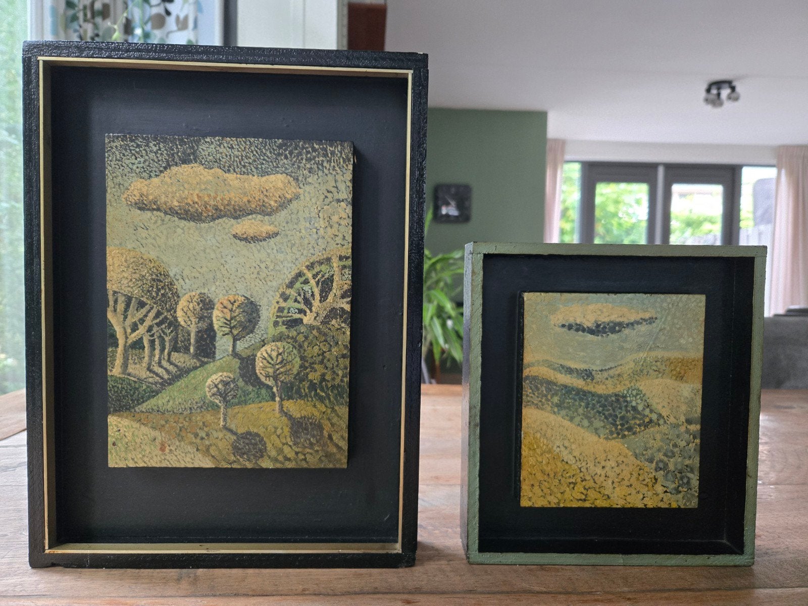 Frits van Eeden - Tweeluik vroege landschappen 1977, Ophalen