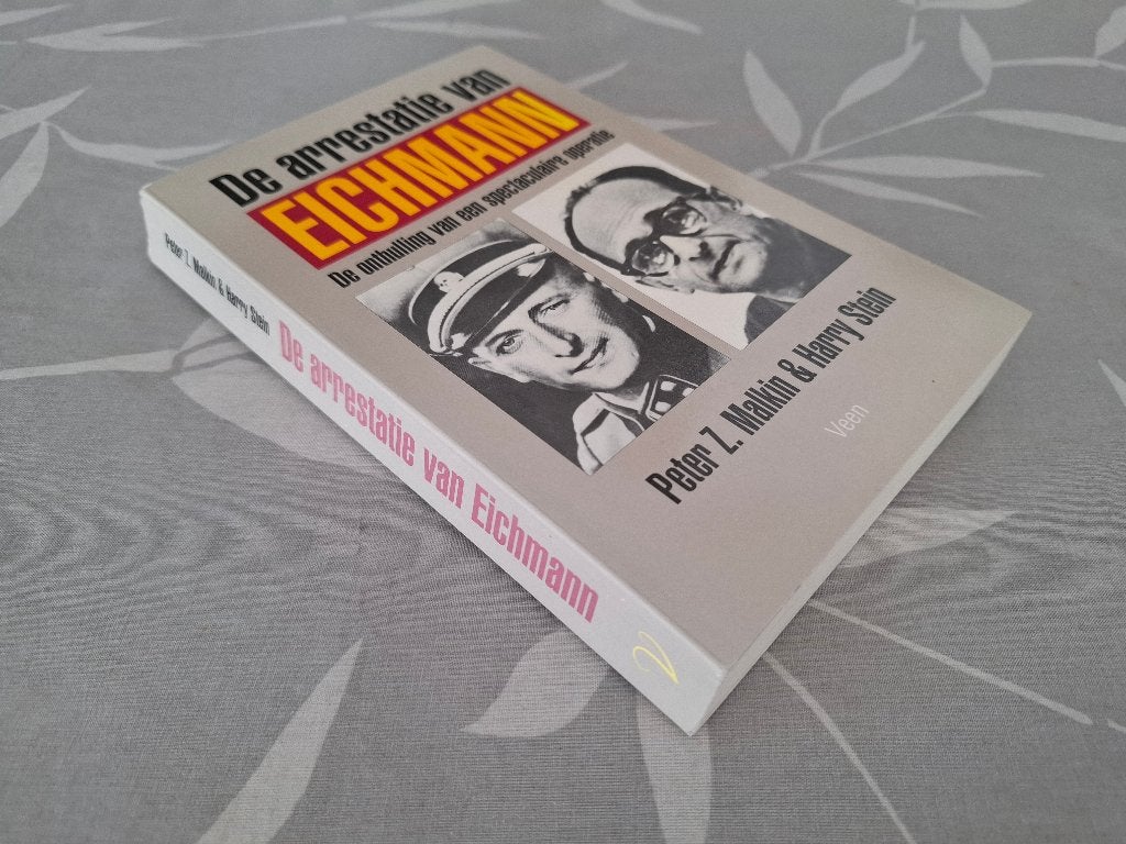 De ARRESTATIE VAN EICHMANN - Peter Z. Malkin & Harry Stein, Ophalen of Verzenden, Overige onderwerpen, Tweede Wereldoorlog, Gelezen