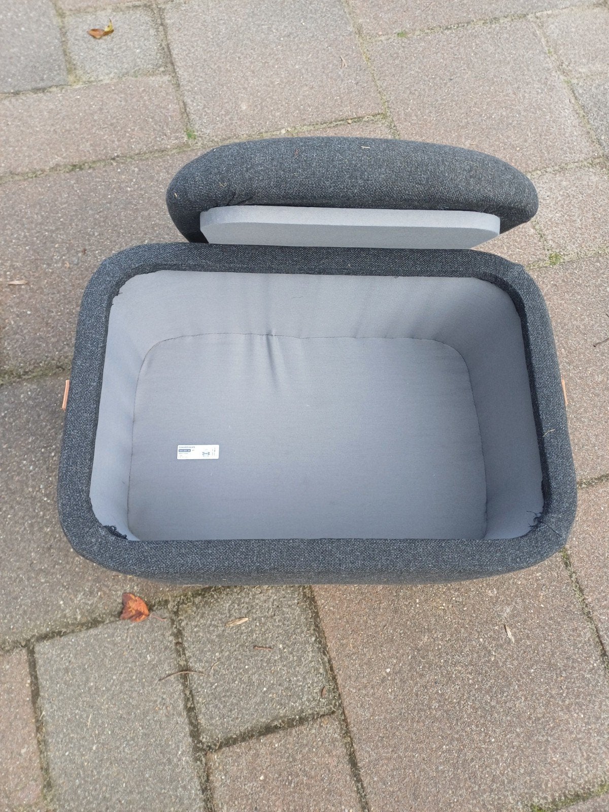 Ikea poef GRATIS, Ophalen, Minder dan 50 cm, Gebruikt, Stof