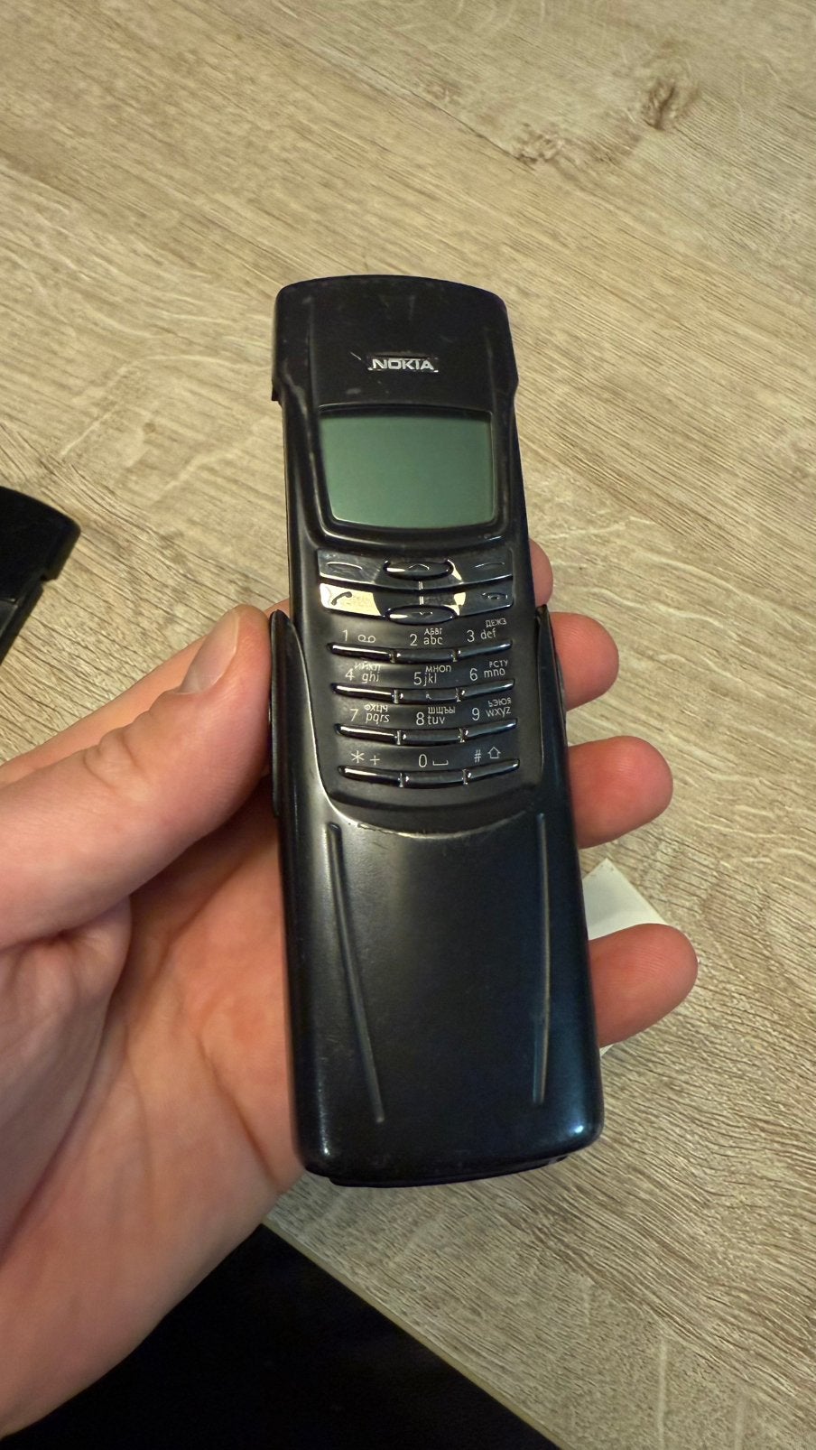 Nokia 8910 Titanium, Gebruikt, Geen camera, Zwart, Fysiek toetsenbord