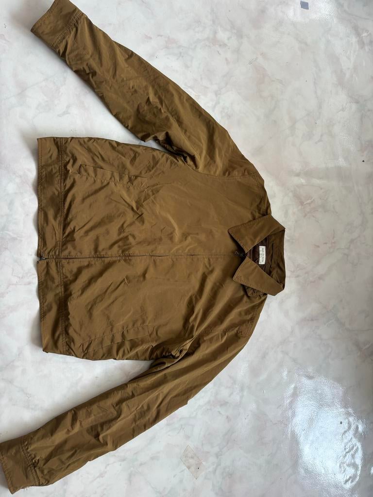 Dries van Noten Jas Maat 52 - Stijlvolle Herenjas, Kleding | Heren, Ophalen of Verzenden, Zo goed als nieuw, Maat 52/54 (L), Bruin
