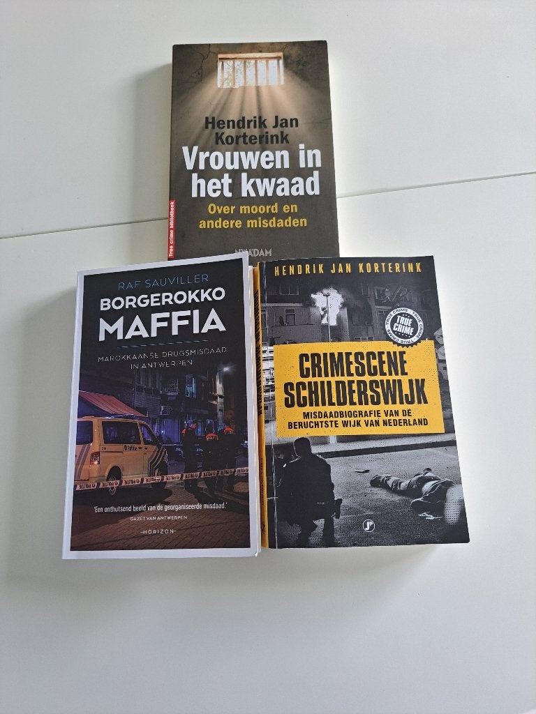 Waargebeurde misdaad boeken, Ophalen of Verzenden, Zo goed als nieuw, Diverse Auteurs