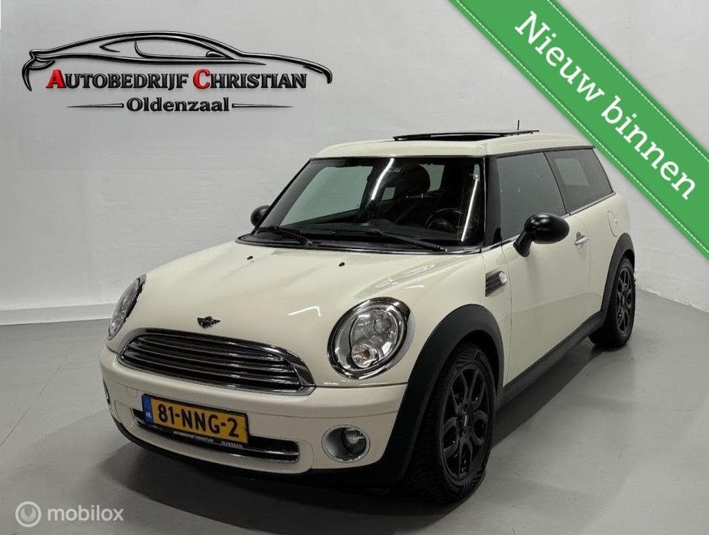 MINI Clubman 1.6 One Bns Line | PANO | NAVI | BLUETOOTH, Voorwielaandrijving, Euro 5, Gebruikt, Clubman