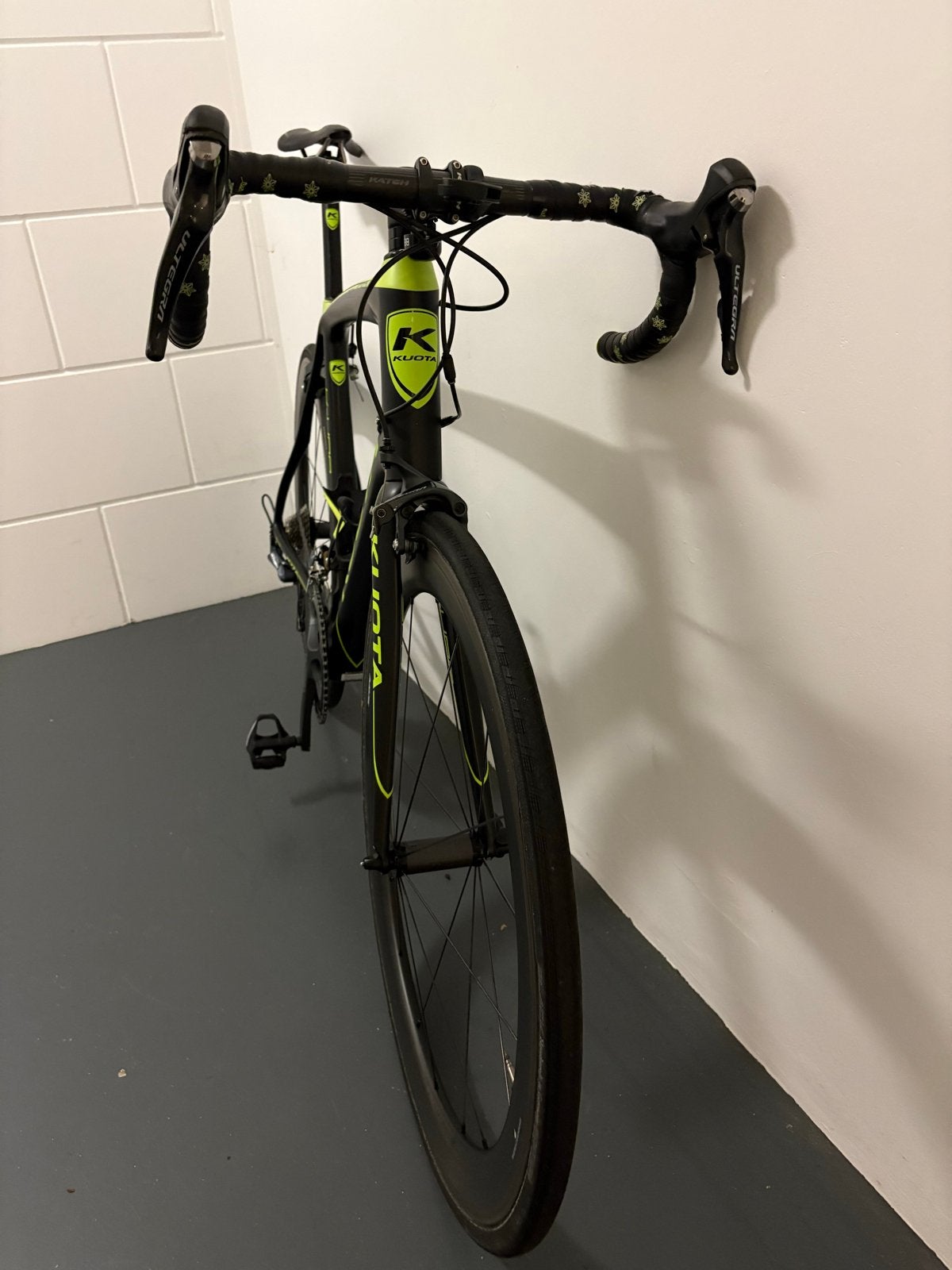 Kuota K Uno XL Ultegra 2x11 met Scope S5 Carbon velgen, 28 inch, Gebruikt, Carbon, Heren