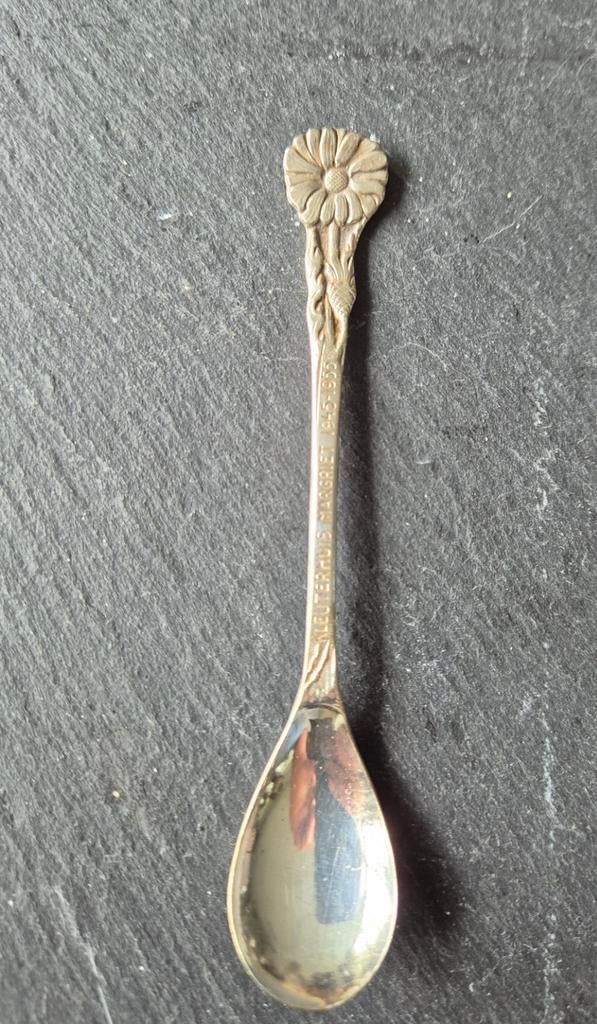 Zilveren herinneringslepel Kleuterhuis Margriet 1945-1955, Ophalen of Verzenden