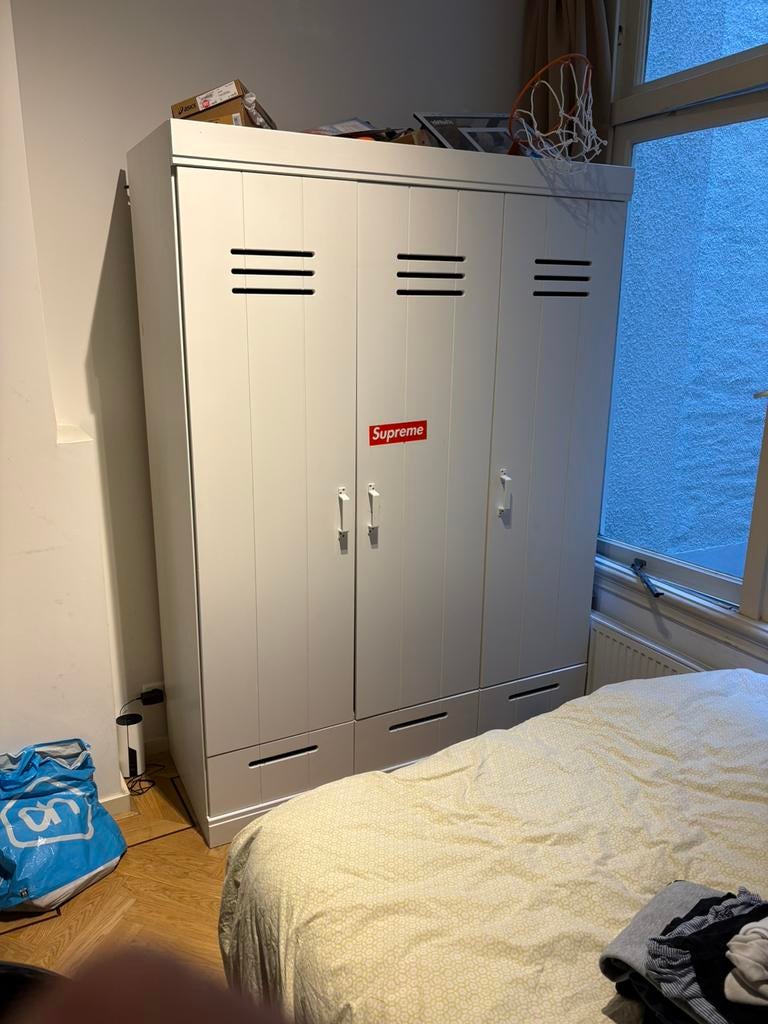 Kledingkast Lockerkast wit - gratis, Ophalen, Zo goed als nieuw