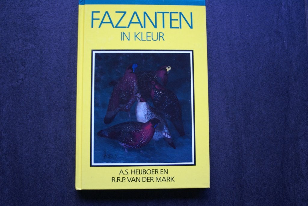 FAZANTEN in KLEUR.. (hardcover), Ophalen of Verzenden, Zo goed als nieuw, Pluimvee