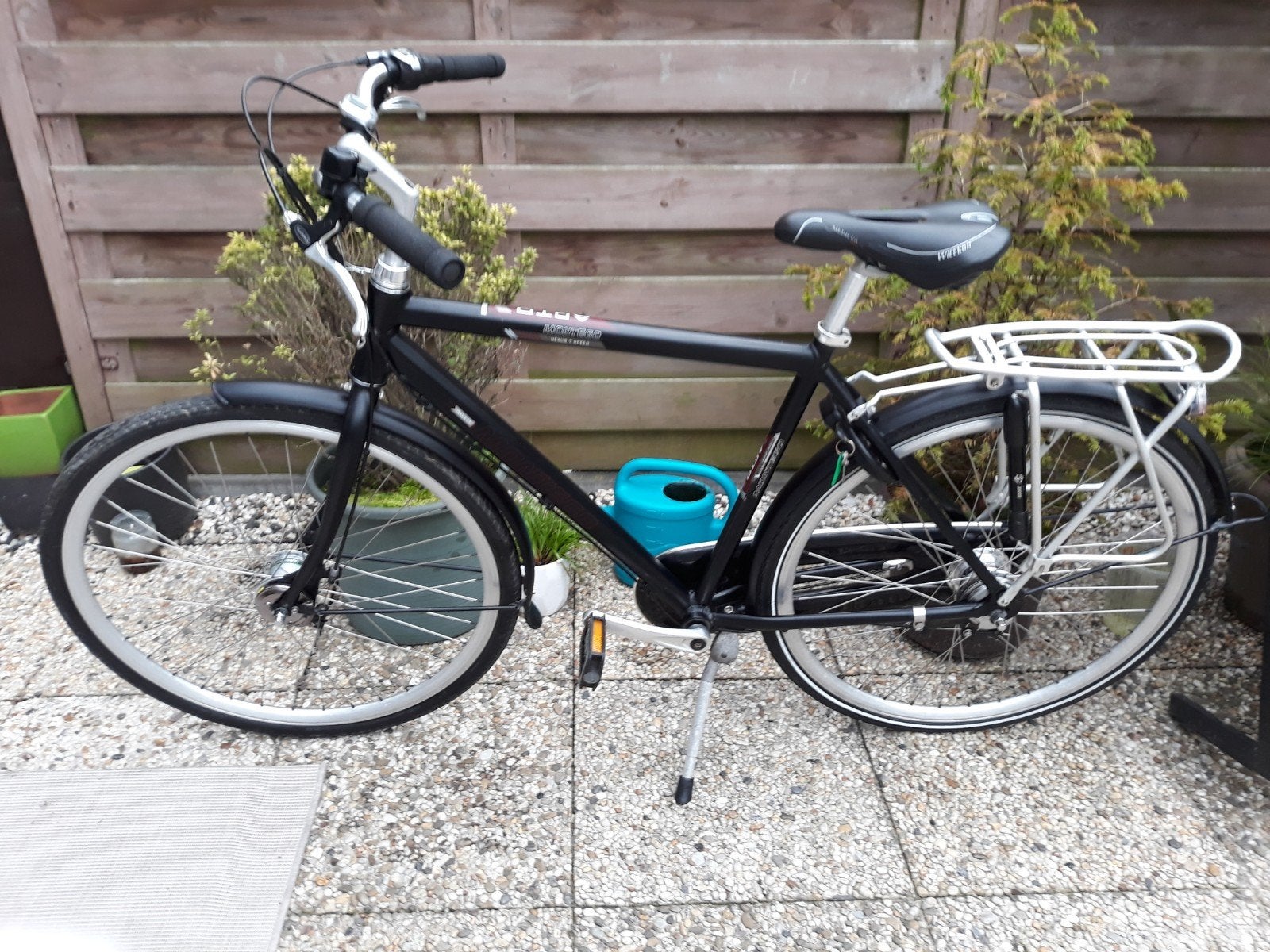 Stevige Montego herenfiets met 7 versnellingen, Fietsen en Brommers, Ophalen, Gebruikt, Overige merken, Versnellingen