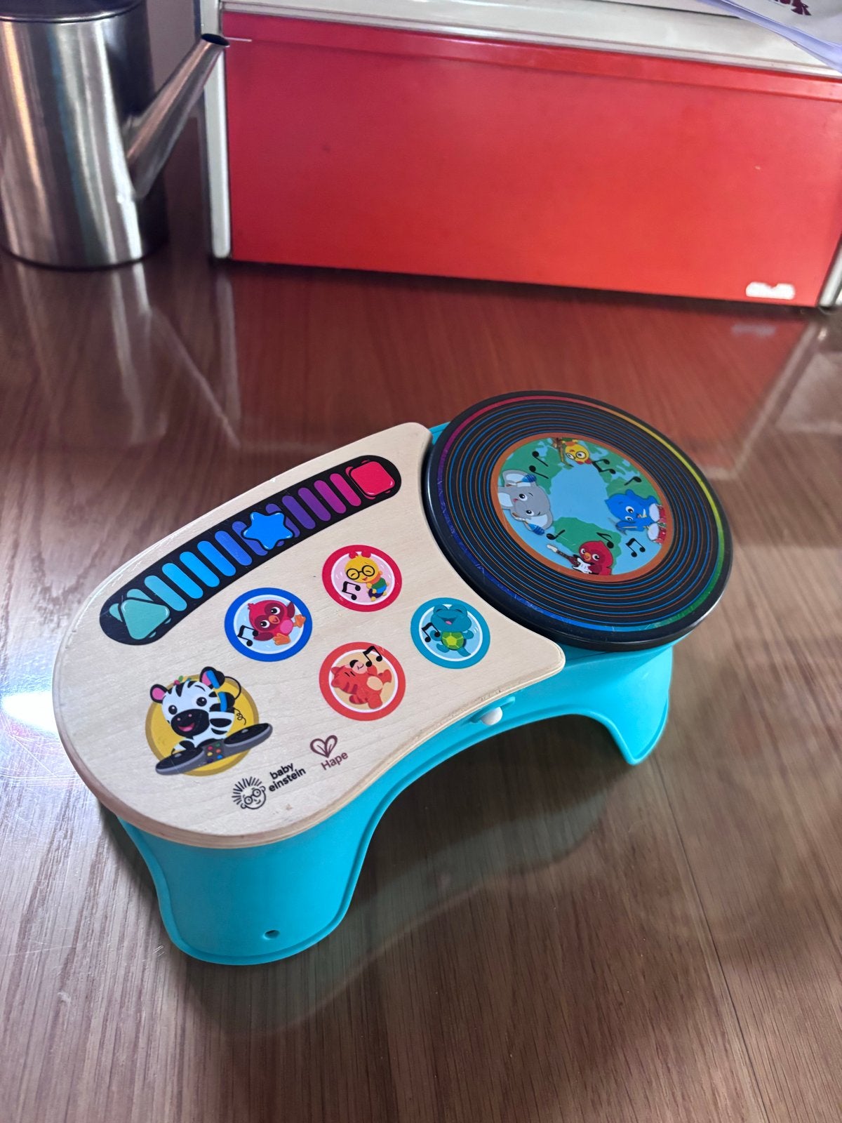 Baby Einstein Hape Magic Touch DJ Mixer Muziek Speelgoed, Ophalen of Verzenden, Zo goed als nieuw, Overige typen, Met geluid
