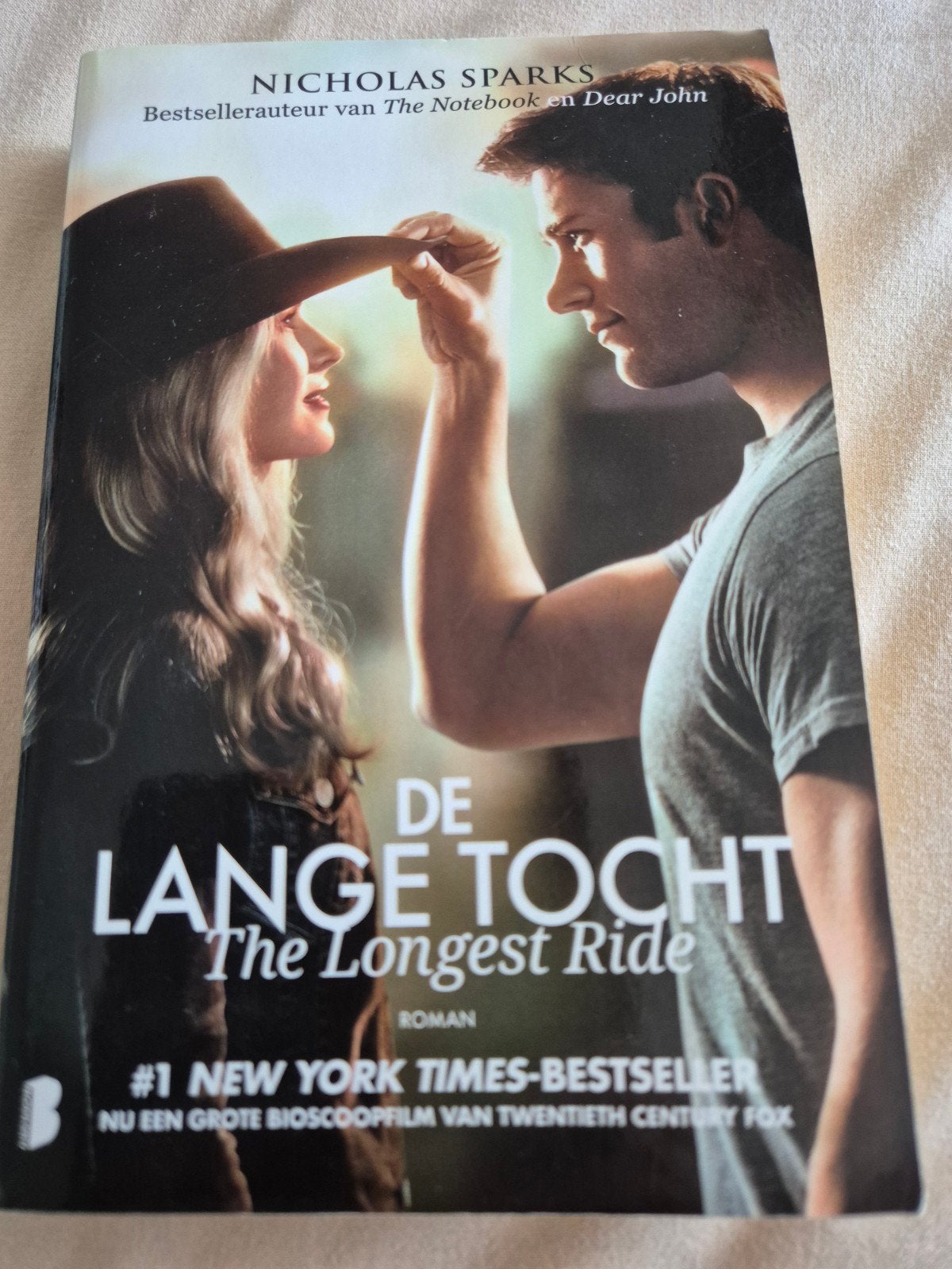 Nicholas Sparks - De lange tocht, Ophalen of Verzenden, Zo goed als nieuw, Nicholas Sparks