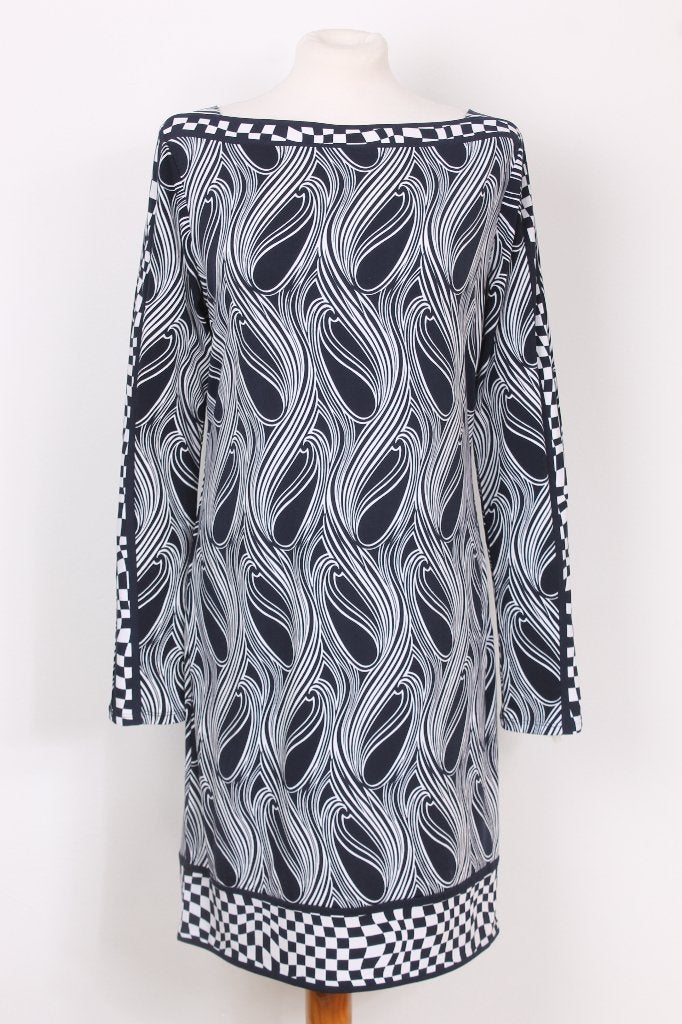 Herfst! Jurk van Michael Kors maat M, Maat 38/40 (M), Michael Kors, Blauw, Ophalen of Verzenden