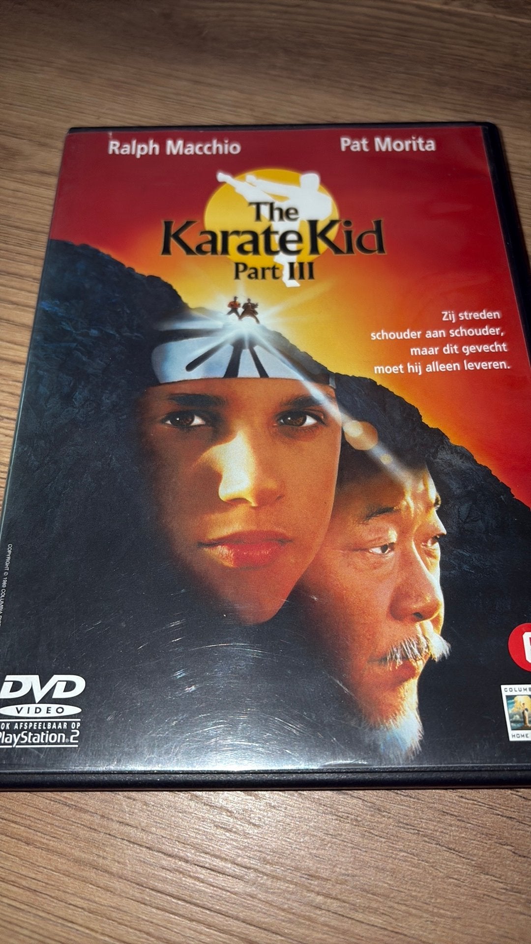 The Karate Kid: Part 3 met Ralph Macchio en Pat Morita., Vanaf 16 jaar, Ophalen of Verzenden, Zo goed als nieuw, Actie en Avontuur