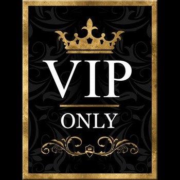 VIP Only zwart kroon magneet koelkastmagneet deco, Verzamelen, Merken en Reclamevoorwerpen, Info@deconoord.nl, Gebruiksvoorwerp