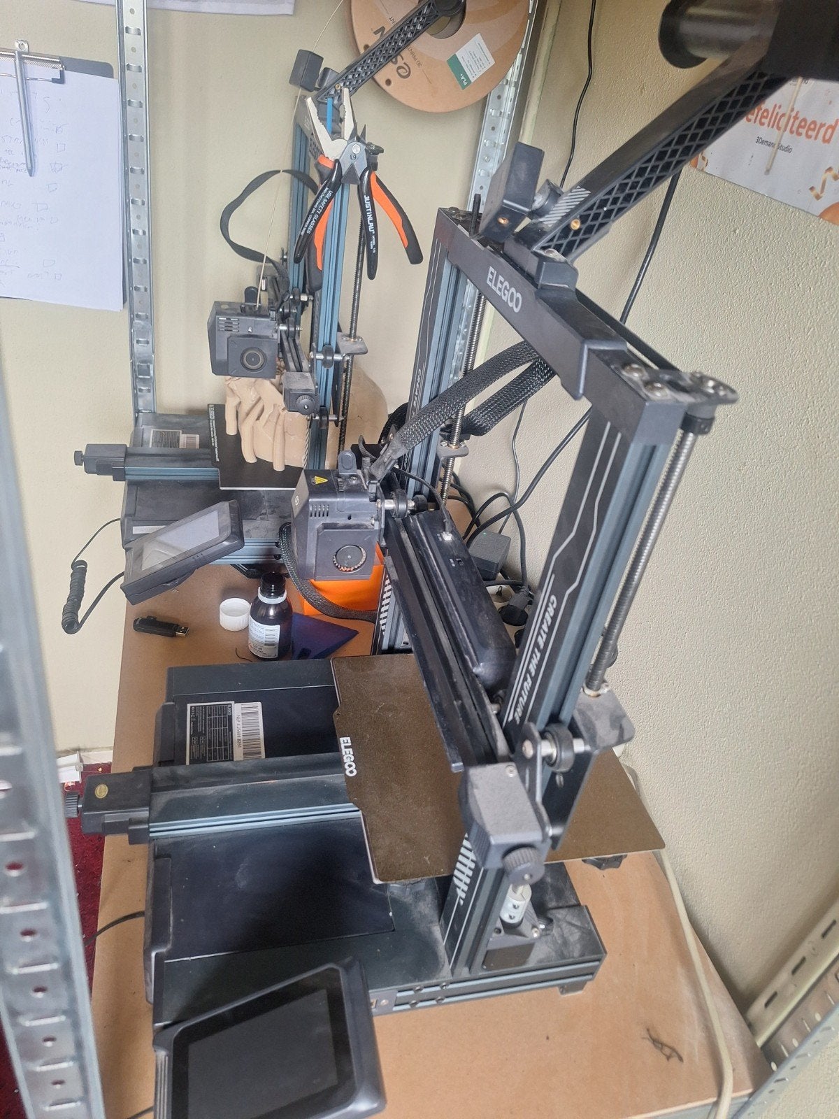 Goedwerkende Elegoo Neptune 4 3D Printer, Elegoo, Ophalen of Verzenden, Elegoo, Filament