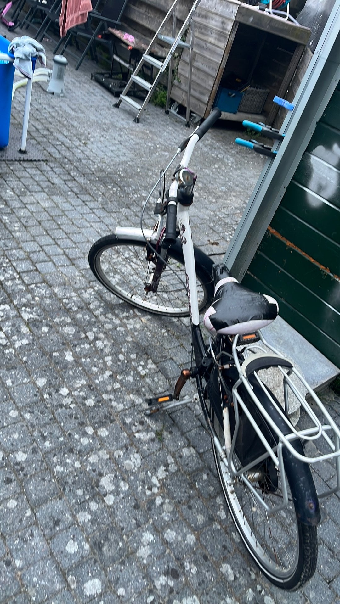 Meisje fiets, Fietsen en Brommers, Elektrische fietsen, Minder dan 47 cm, Ophalen, Gebruikt, Overige merken