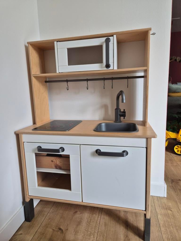 IKEA Houten Speelkeuken met Accessoires - Zo Goed als Nieuw, Ophalen, Zo goed als nieuw, Hout, Speelkeuken