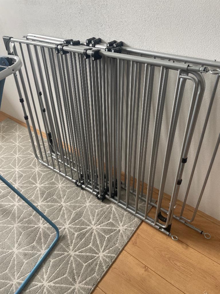 Traphek safety door, Kinderen en Baby's, Traphekjes, Ophalen, Zo goed als nieuw, Klemhekje, Metaal of IJzer
