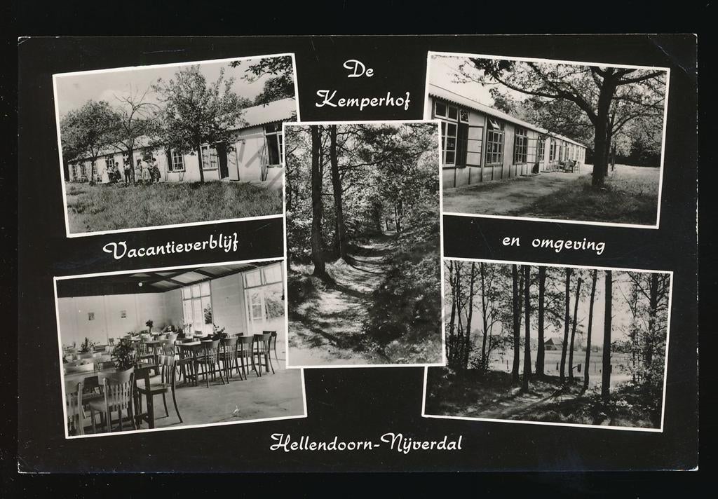 Hellendoorn-Nijverdal - Vakantieverblijf De Kemperhof, Verzenden, 1960 tot 1980, Ongelopen, Overijssel