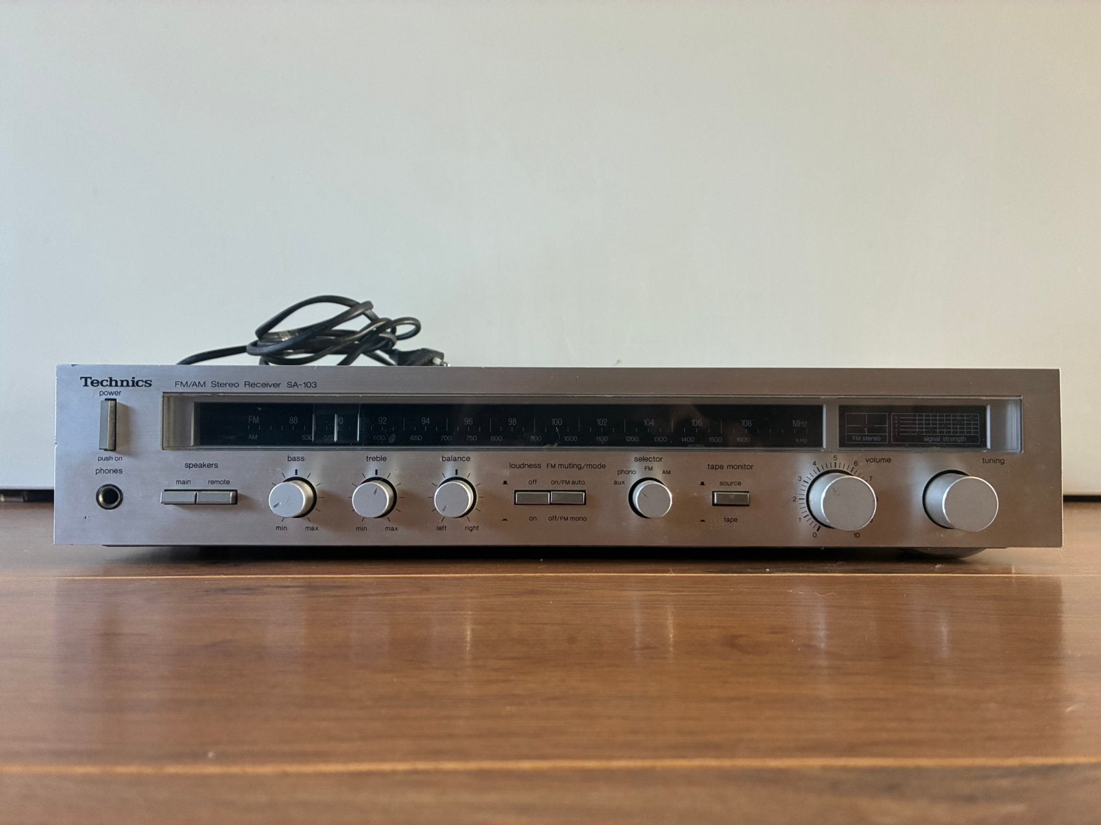 Technics reciever fm/am stereo, Verzenden