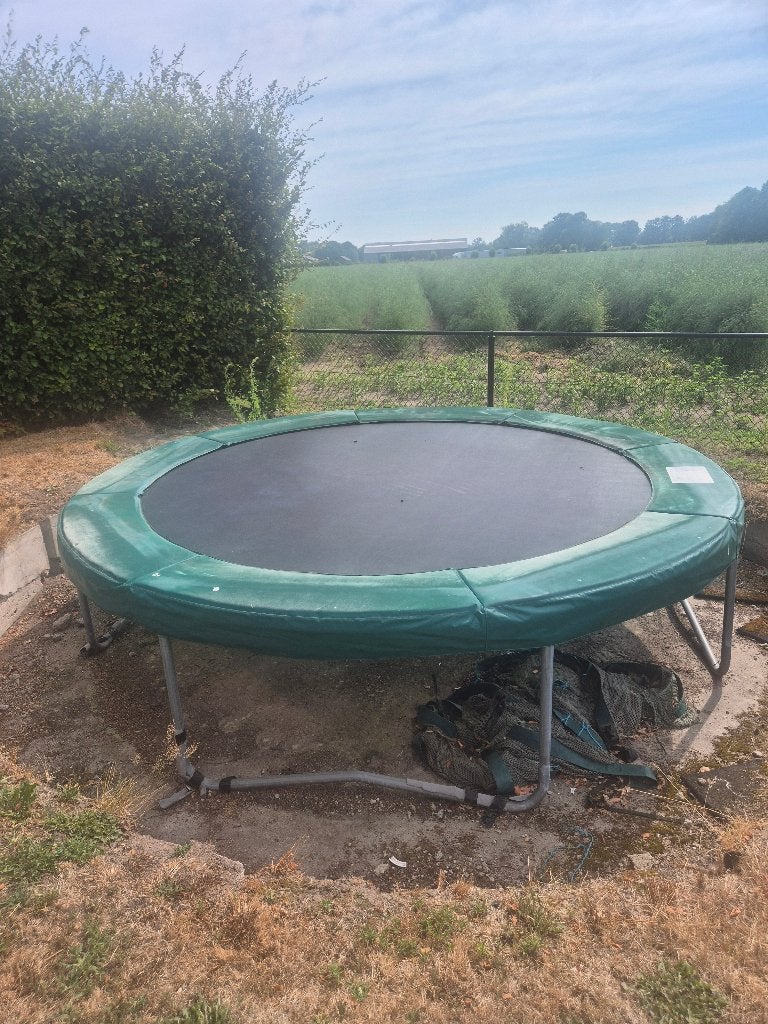 Trampoline Avyna 3.65m ( excl veiligheidsnet), Ophalen, Gebruikt