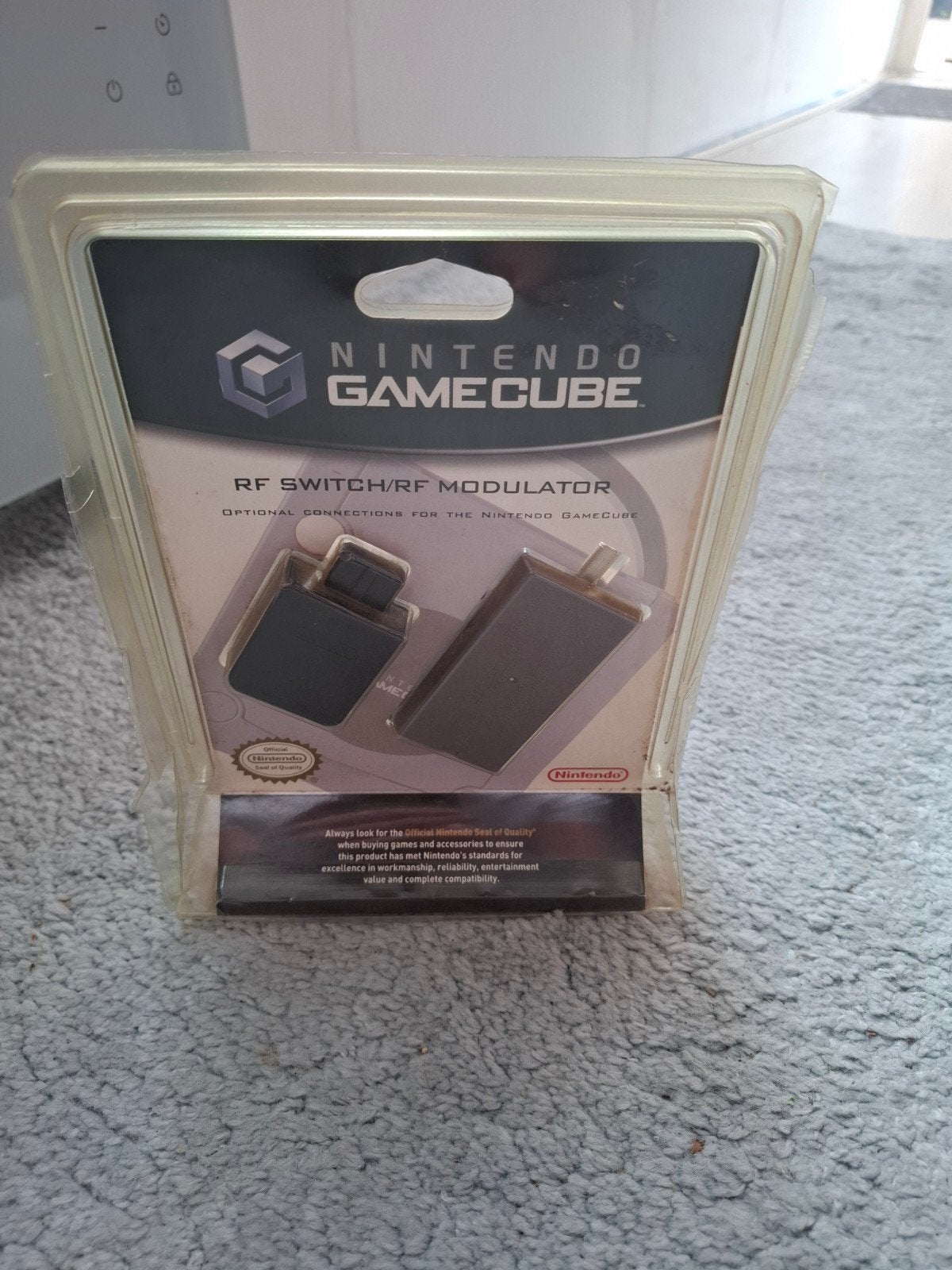 Nintendo GameCube RF Switch/RF Modulator - Nieuw, Ophalen, Nieuw, Gamecube, Oplader of Kabel
