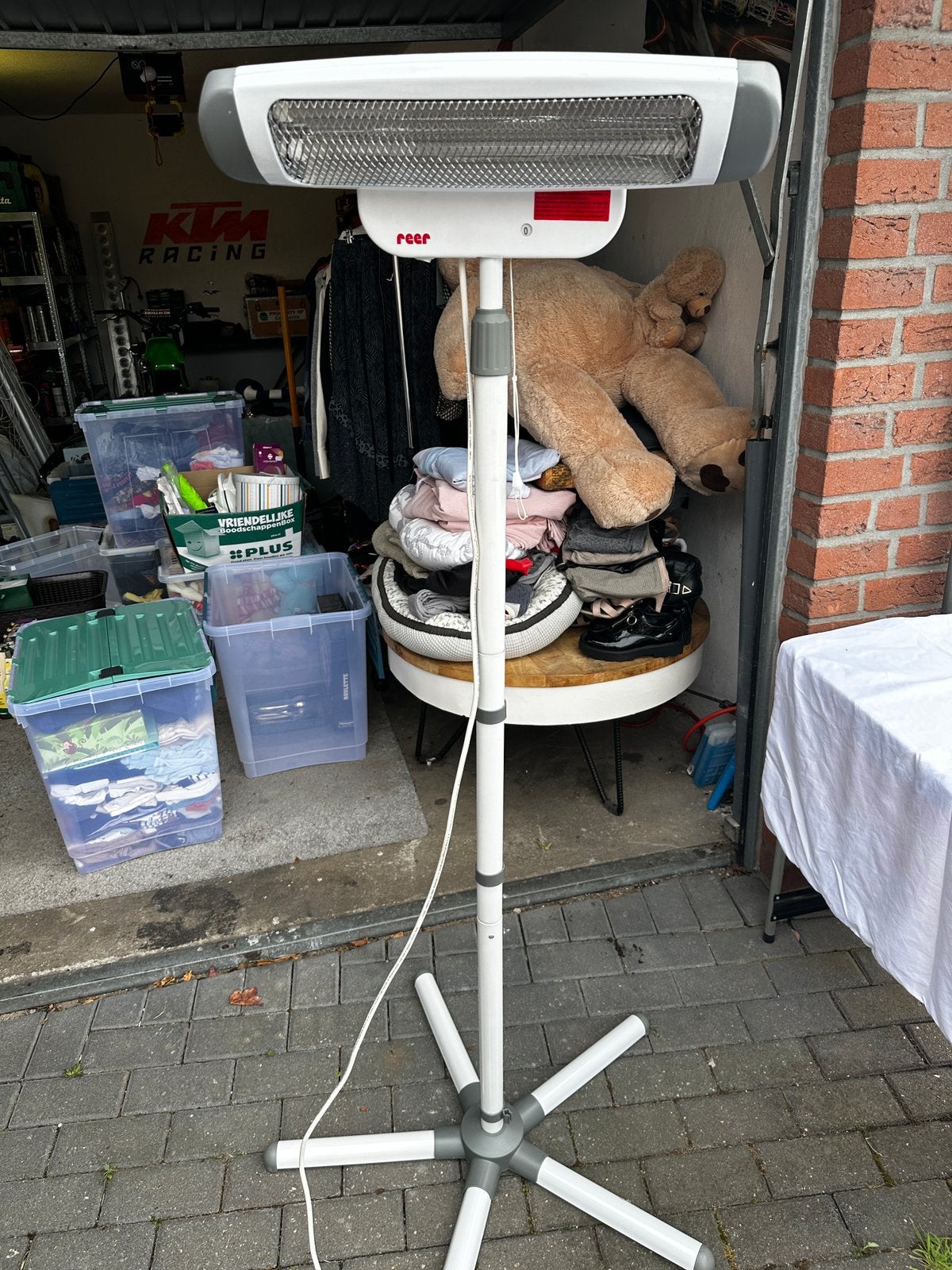 Reer warmtelamp heater verwarming babykamer, Ophalen, Overige merken, Overige typen, Zo goed als nieuw