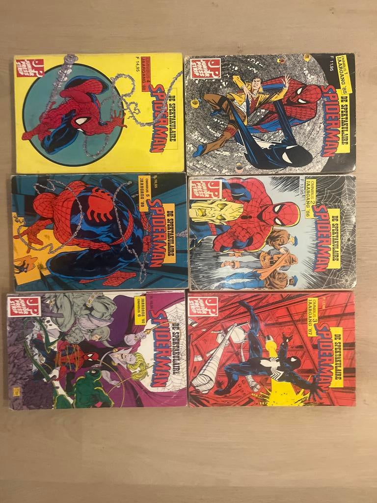 De Spectaculaire Spiderman Omnibus 1-11 Jaargangen 1985-1995, Boeken, Complete serie of reeks, Ophalen of Verzenden, Gelezen