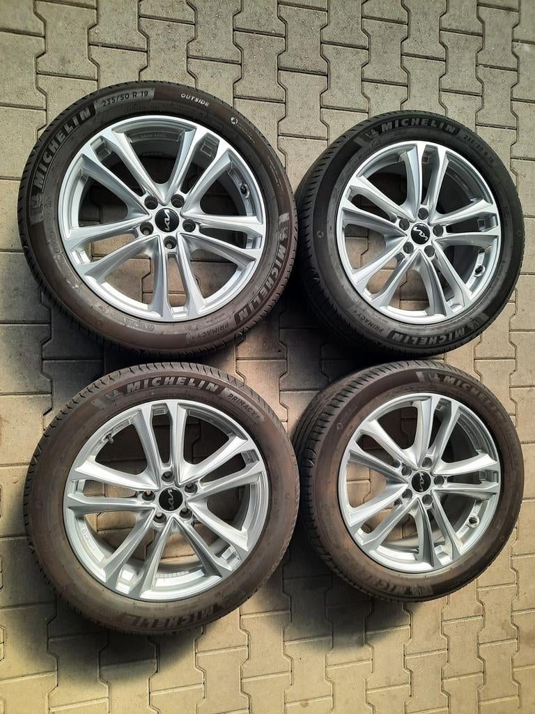 ZGAN 19 inch velgen 5×114.3 KIA SPORTAGE EV6 HYUNDAI TUCSON, 19 inch, Gebruikt, Banden en Velgen, Ophalen of Verzenden