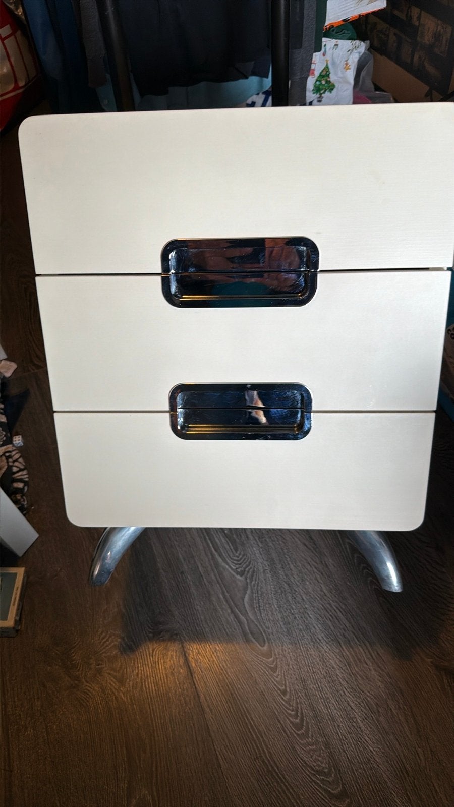 Ladenkastje met 3 lades - Crème/Wit, Huis en Inrichting, Minder dan 50 cm, Gebruikt, Ophalen of Verzenden, 3 of 4 laden