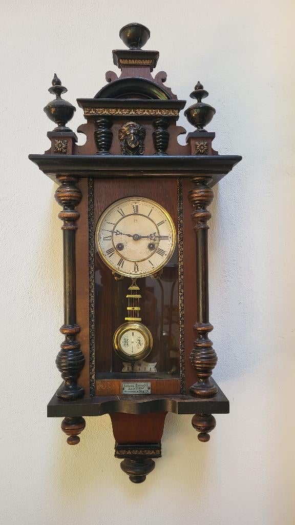 Antieke wandklok, Ophalen