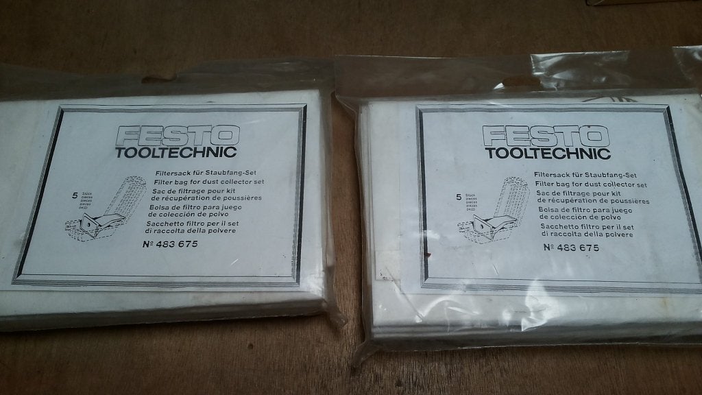 Festo stofzuigerzakken 2 pakken 483675, Verzenden, Nieuw