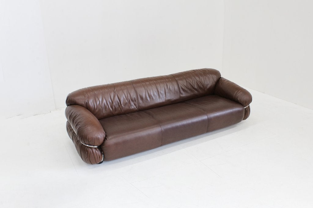 Gianfranco Frattini Sesann sofa Cassina 1970s, Ophalen, Design , vintage, Gebruikt, Driepersoons