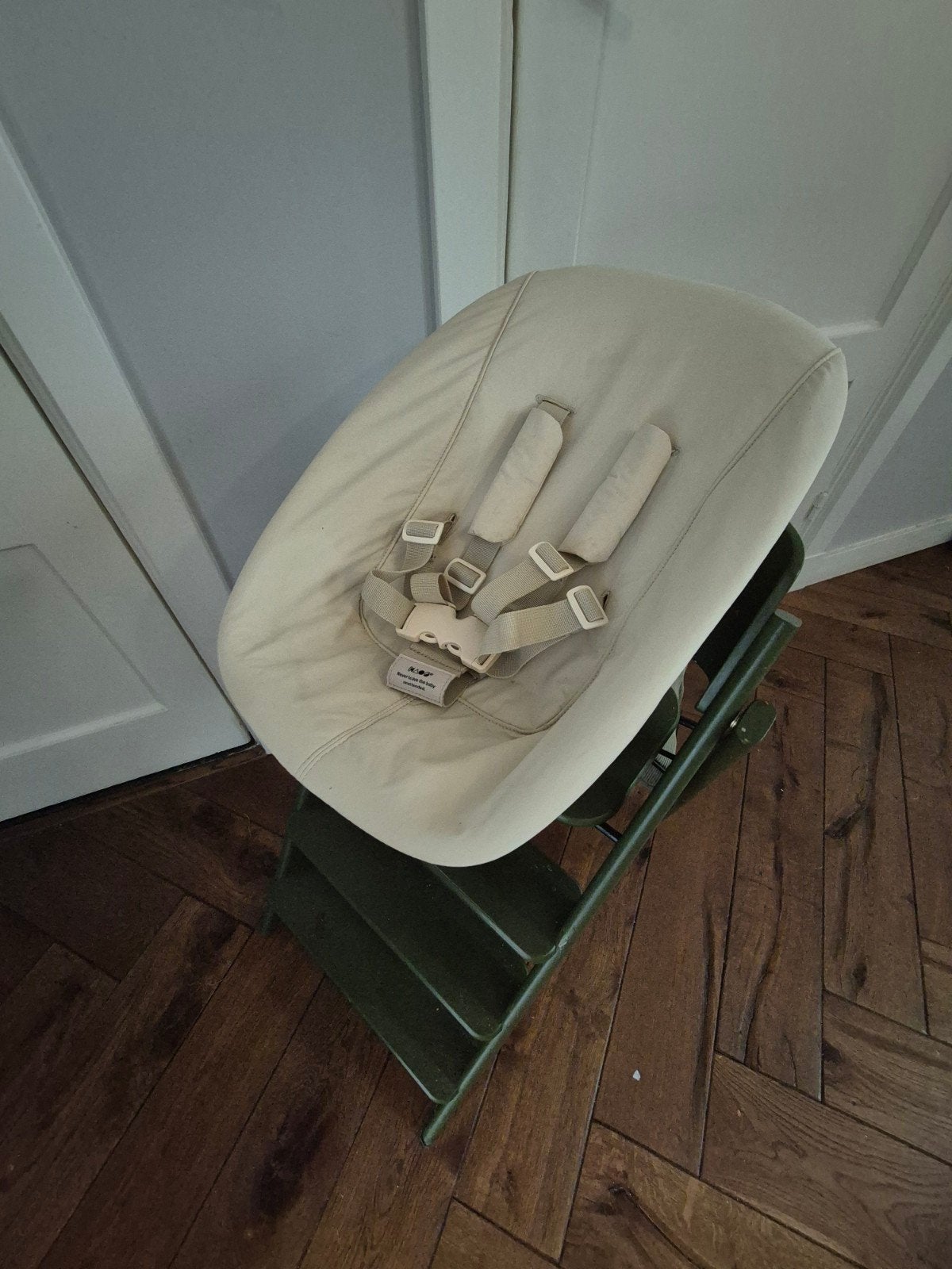 Kaos Klapp newborn set - Desert Sand, Ophalen of Verzenden, Zo goed als nieuw, Overige typen, Gordel(s)
