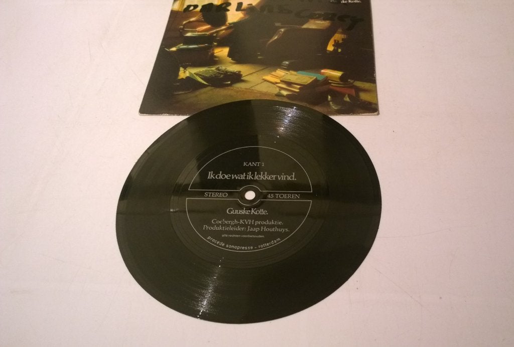 Guuske kotte - ik doe wat ik lekker vind (flexi-disc), Cd's en Dvd's, Ophalen, LP, Gebruikt, 7 inch