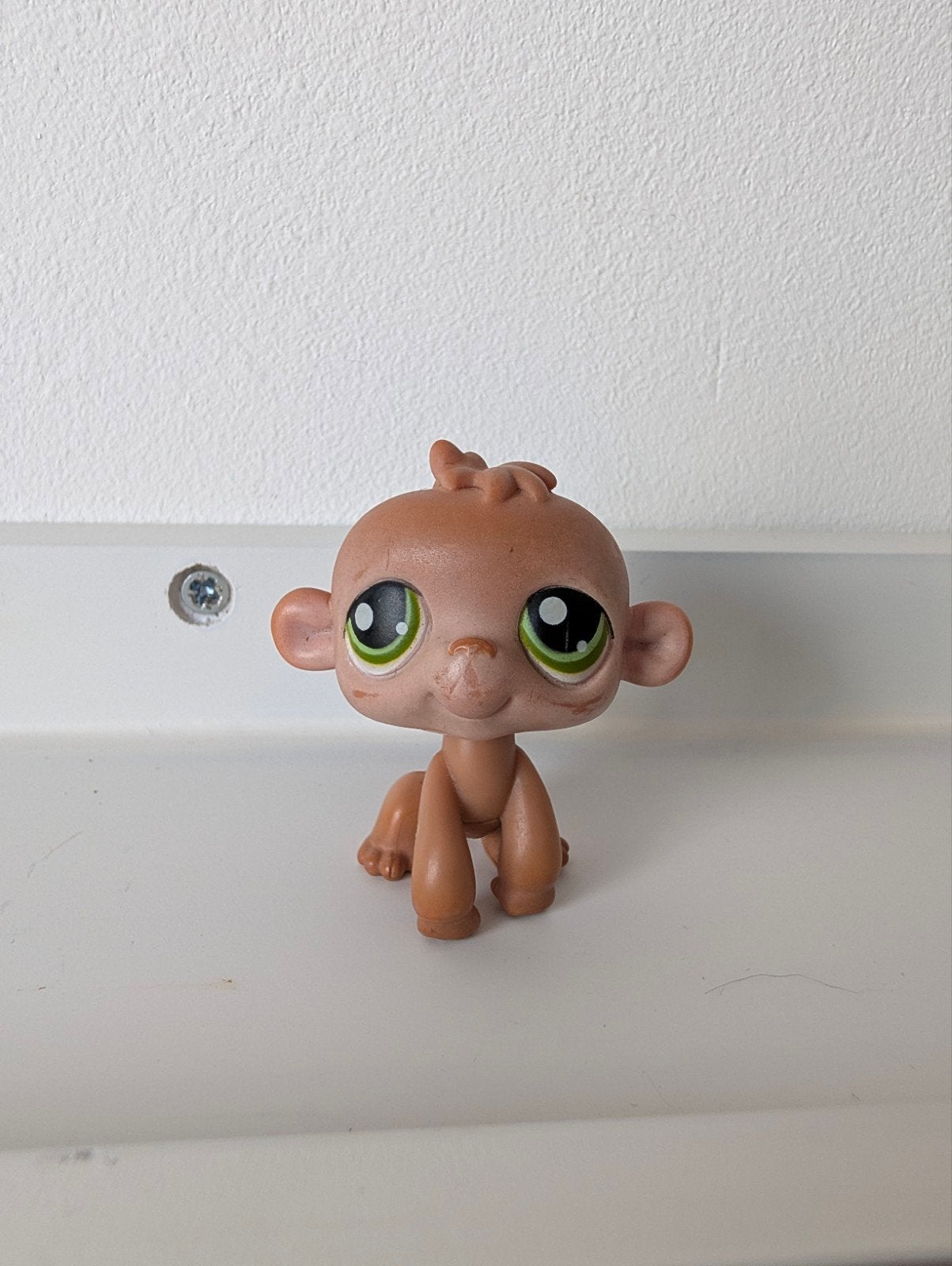 Littlest Pet Shop LPS aap – bruin – vintage, Verzenden, Gebruikt