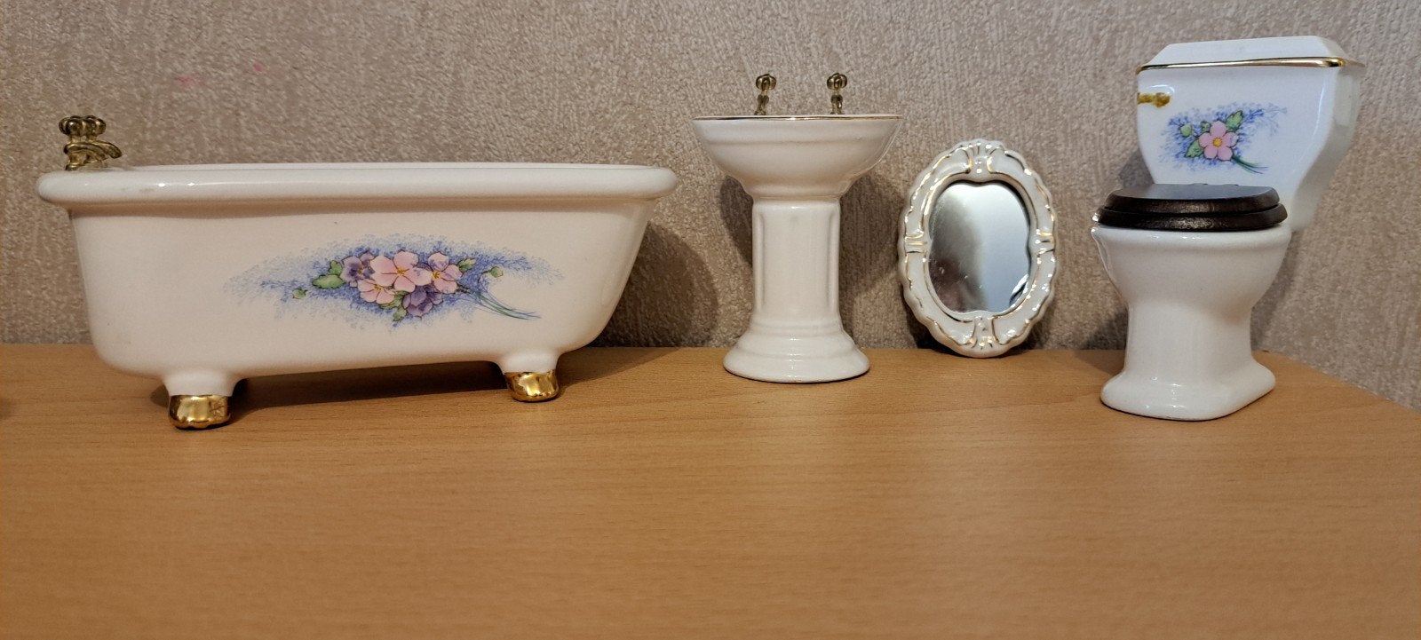 Poppenhuis badkamer, Ophalen of Verzenden, Gebruikt, Poppenhuis