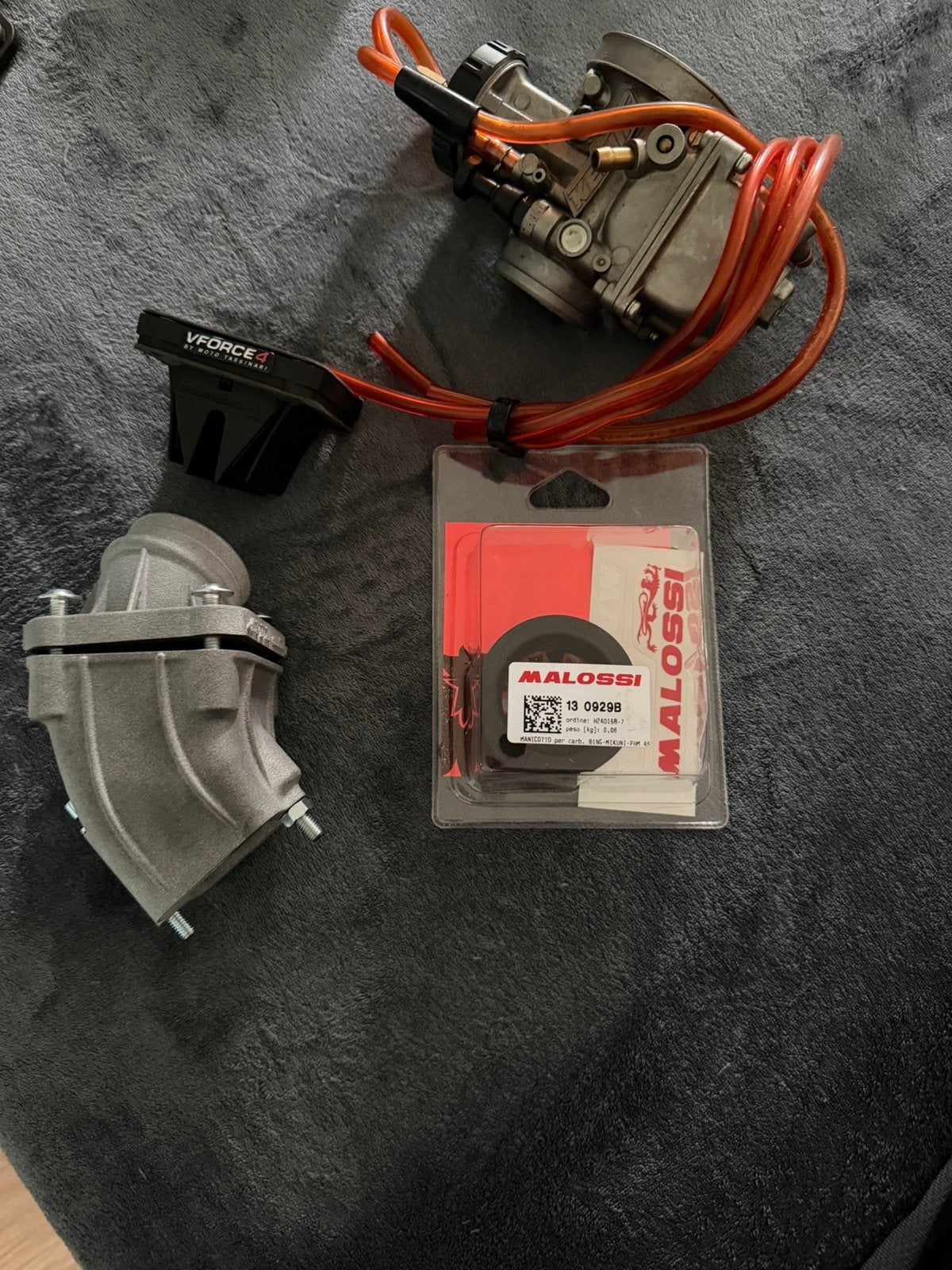 AVDM inlaat + keihin 38mm, Ophalen of Verzenden, Zo goed als nieuw, Carburateur, Piaggio