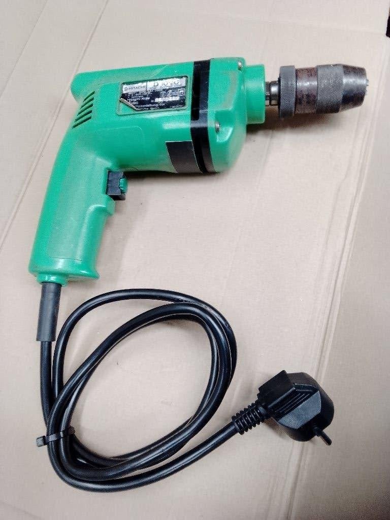 Hitachi D 10VC, Ophalen of Verzenden, Gebruikt, Minder dan 400 watt, Boormachine