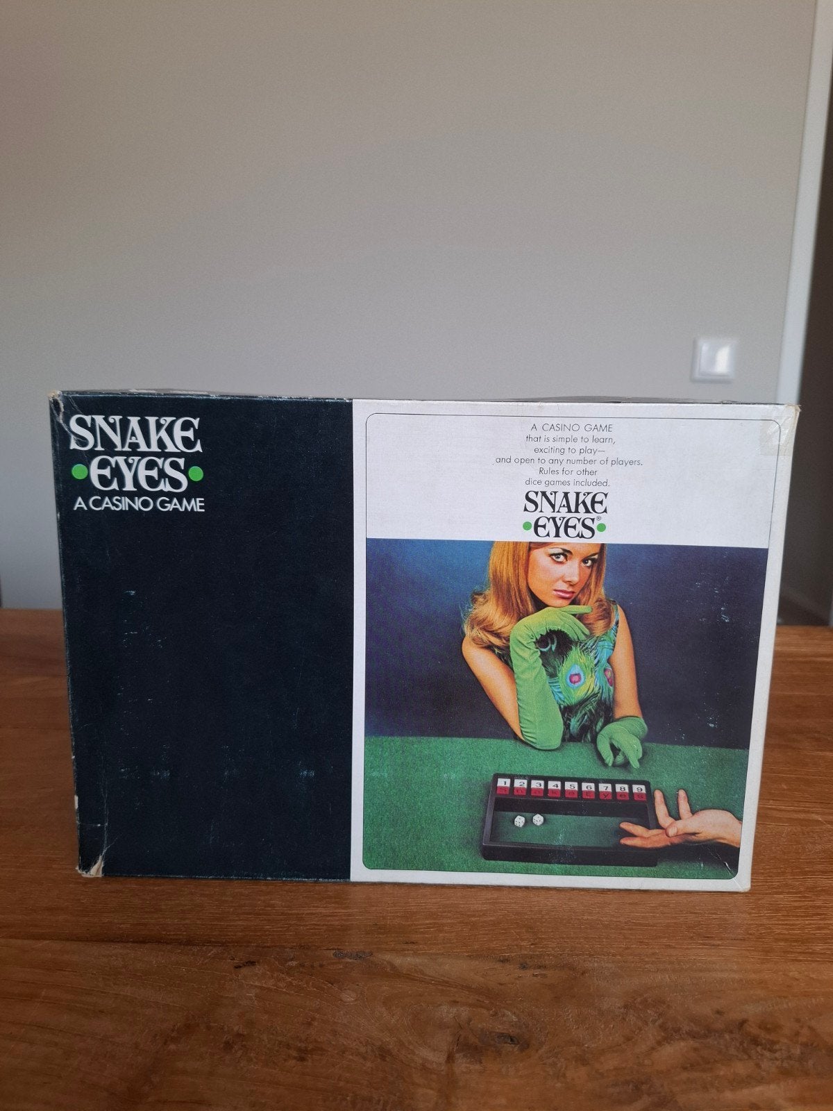 Snake Eyes: Een klassiek casinospel, Een of twee spelers, Ophalen of Verzenden, Zo goed als nieuw, Vic-Toy