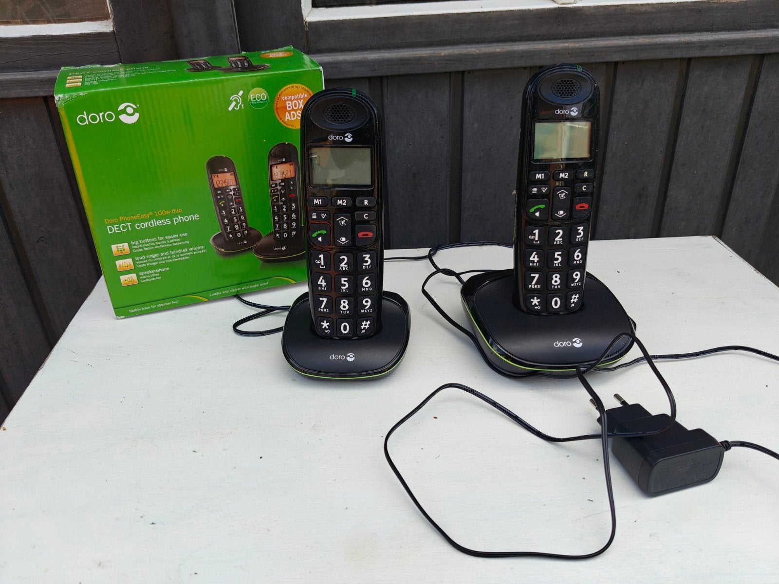 Doro Senioren DECT Telefoon (Twin Set), Ophalen of Verzenden, Zo goed als nieuw, 2 handsets