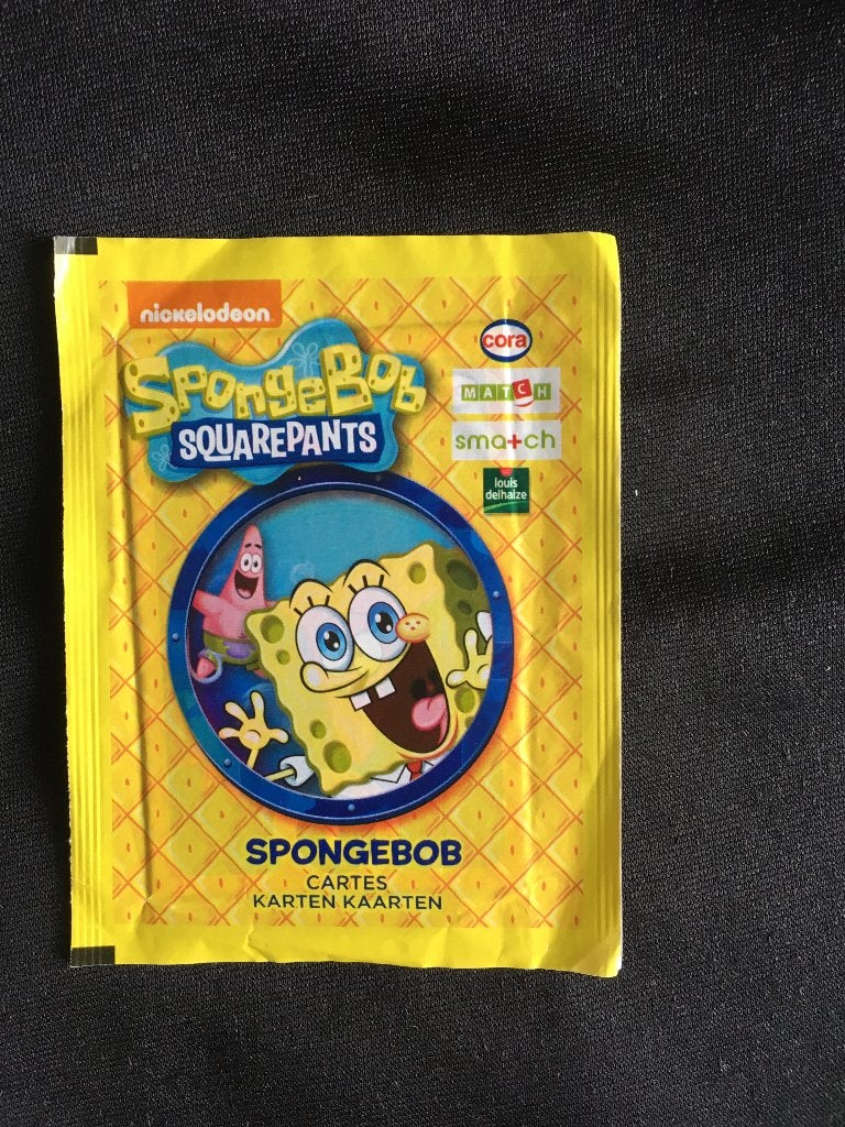 Cora Sponge Bob Square Pants sticker zakje, Ophalen of Verzenden, Zo goed als nieuw