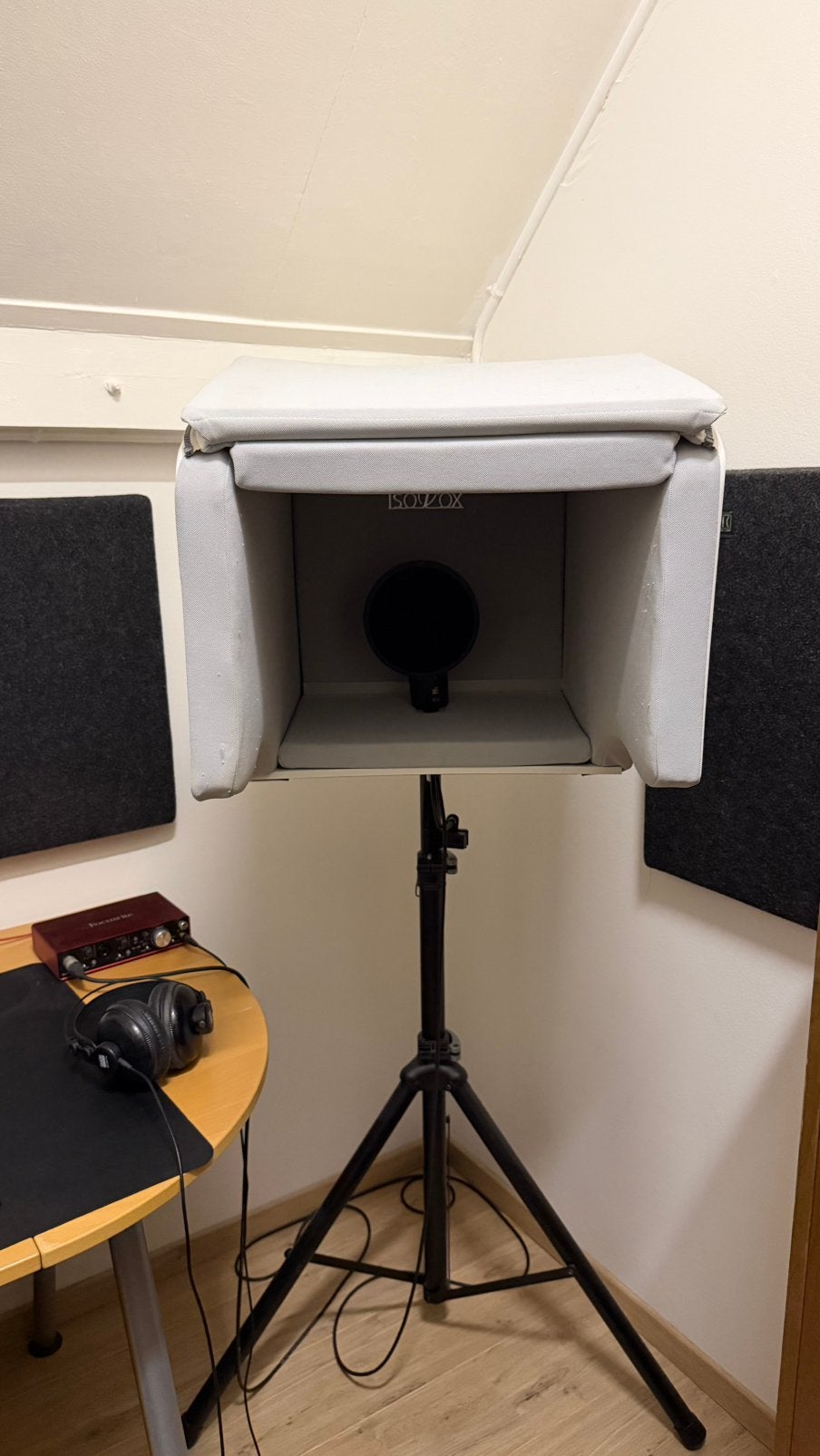 Isovox mobile vocal booth, Ophalen, Zo goed als nieuw, Audio
