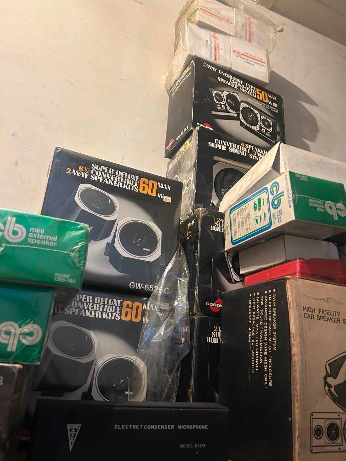 Partij NOS Vintage Audio & Car Speakers (Alecto, Goodwin&..), Auto diversen, Autospeakers, Ophalen, Nieuw