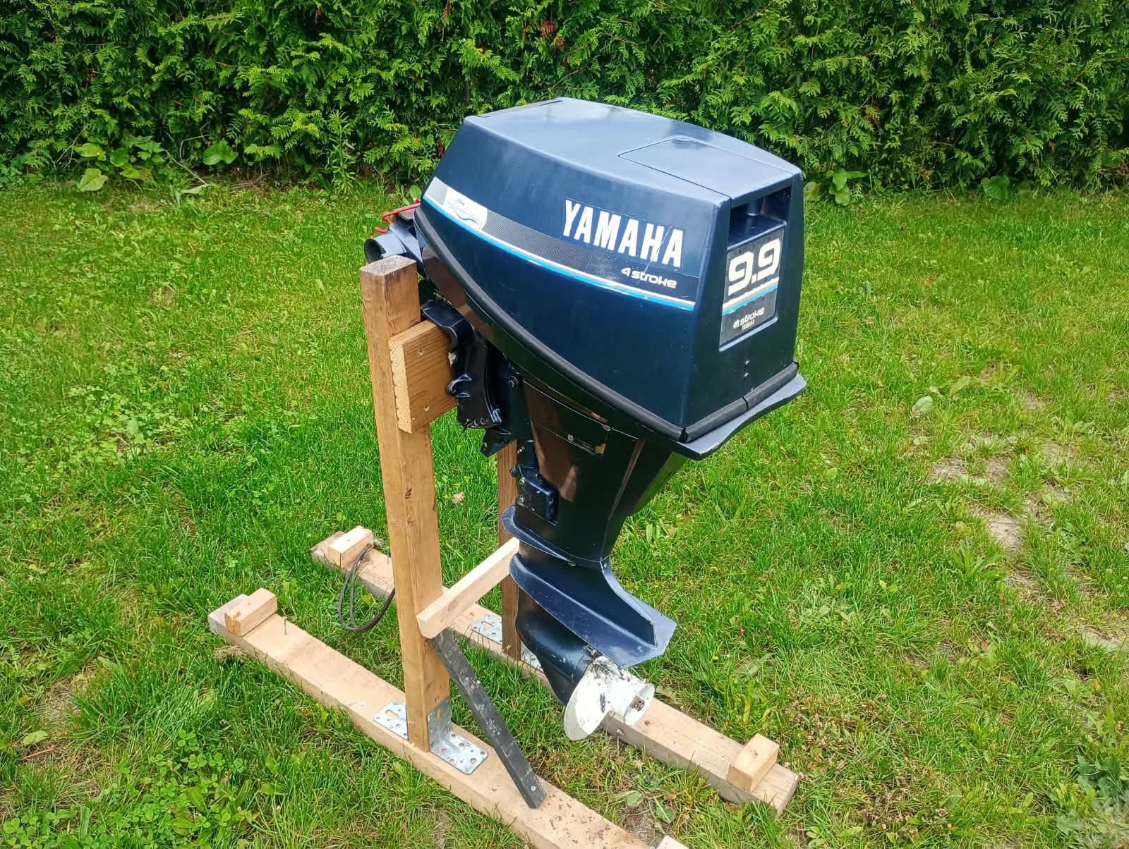 Buitenboordmotor Yamaha 9,9pk elektrische start, Ophalen, Gebruikt, 5 tot 10 pk, Benzine