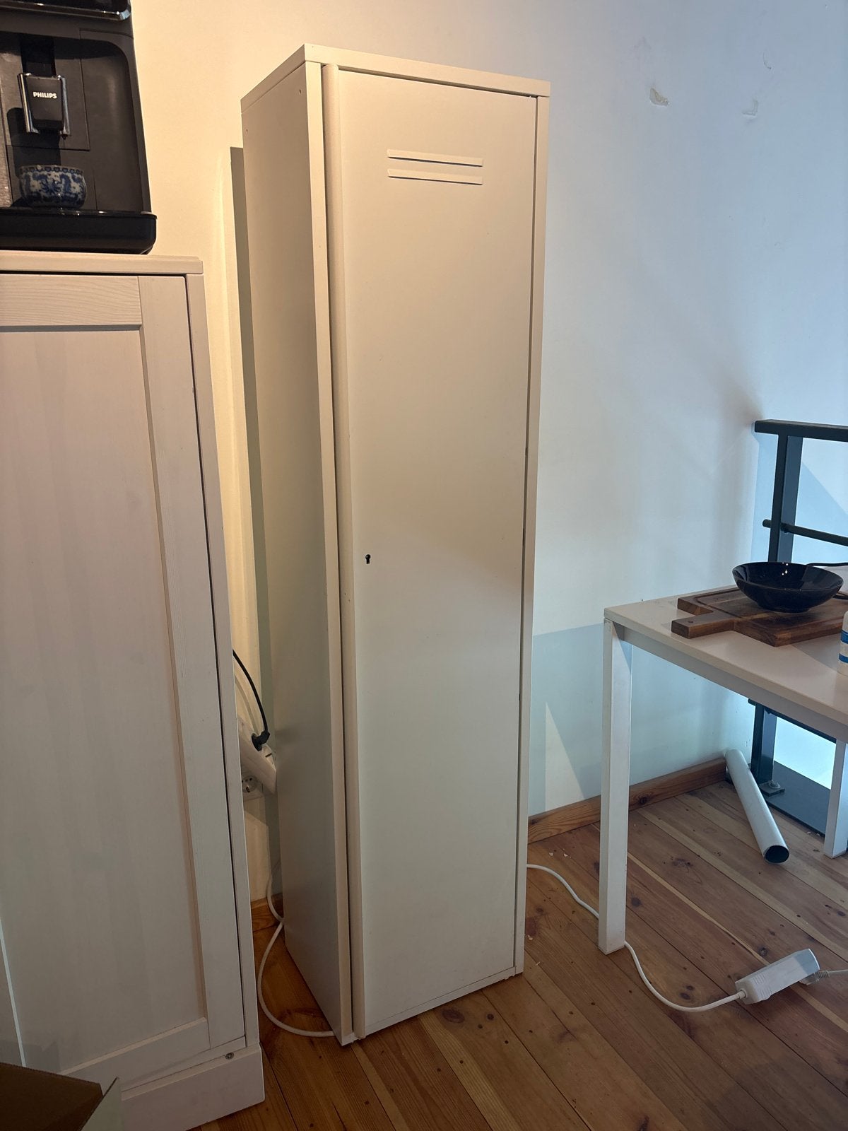 Metalen kast met planken - ideaal voor opslag, Ophalen, Gebruikt