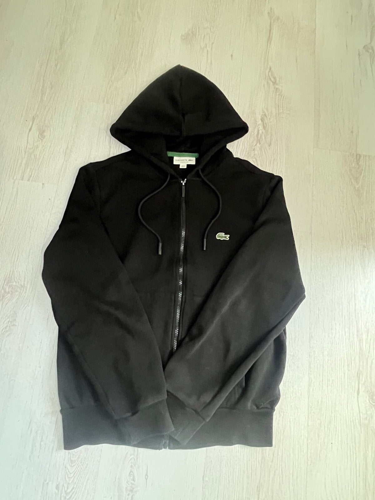 Lacoste Vest Zwart - Klassiek & Sportief - Maat S, Verzenden, Zo goed als nieuw, Zwart