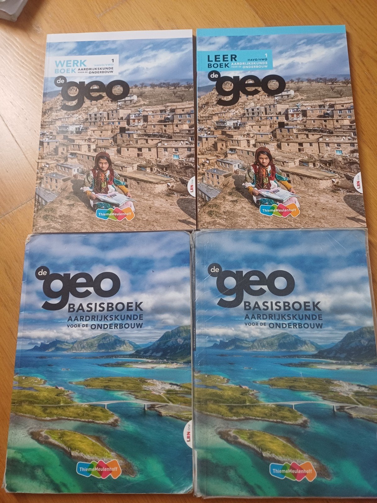 De Geo Aardrijkskunde Onderbouw Boekenpakket, Gelezen, ThiemeMeulenhoff, Ophalen of Verzenden, MBO