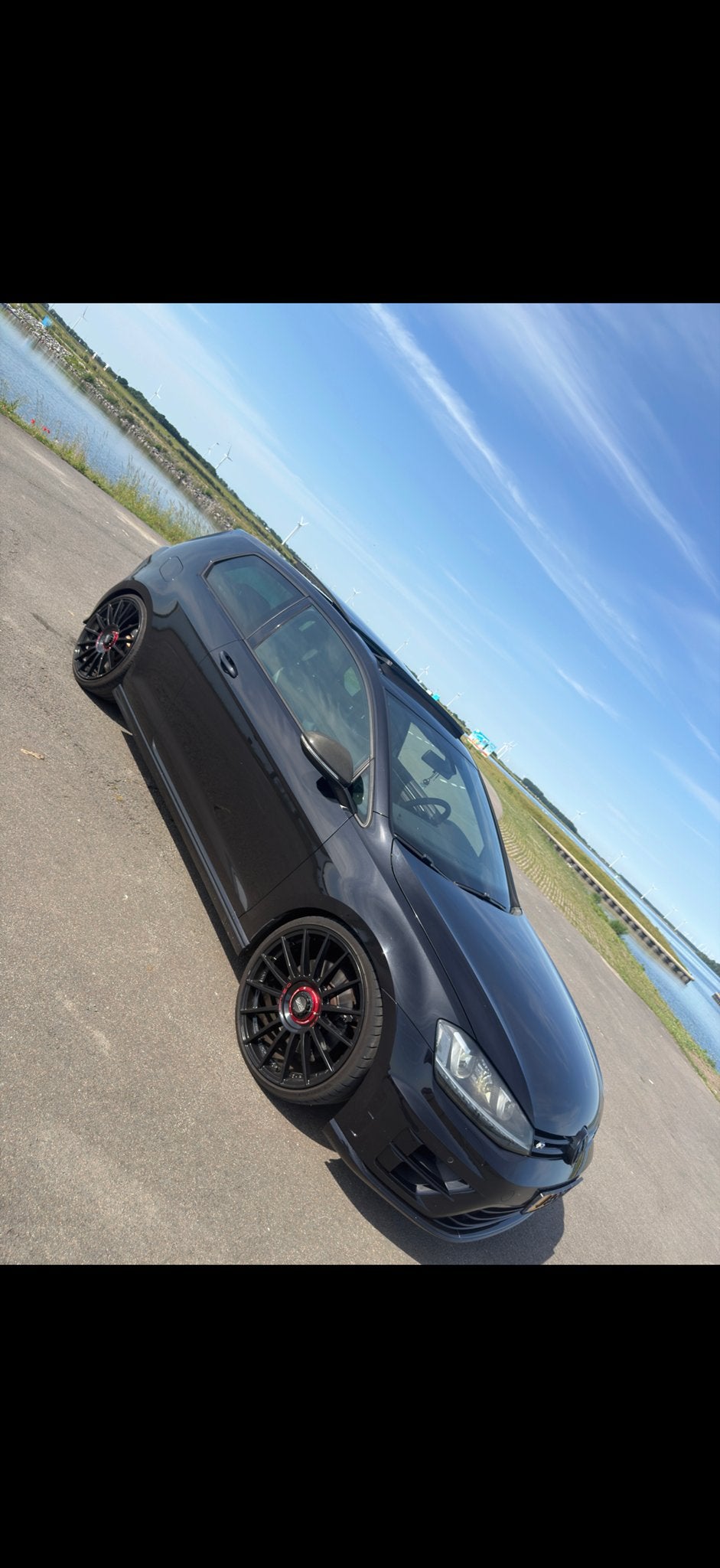 Volkswagen Golf 2.0 TSI R 370 PK DSG 2015 Zwart, Auto's, Automaat, 4 cilinders, 1984 cc, Zwart