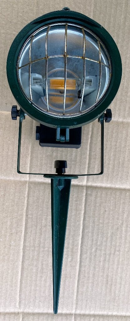 Tuinlamp Gronspot Ubbink HPR03 groen 230V, Gebruikt, Minder dan 50 watt, Overige typen, Aluminium